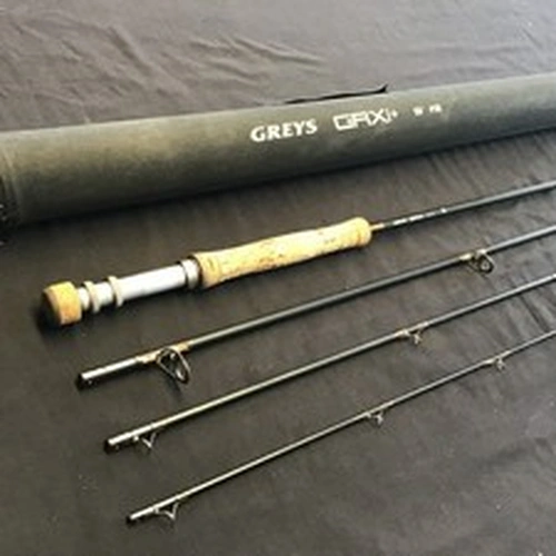 Vintage Greys GRXi+ 9ft #5 Fly Fishing Rod 4 Piece Trout Fly Rod & Original Tube