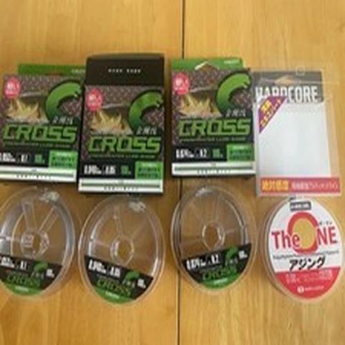LURE BRAID x 4 SPOOLS - HARDCORE ‘THE ONE’ + CROSS BY JAPAN EXTREME.