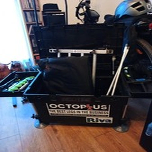 Octoplus Fishing Seat Box with Side Trays Fishing Seat Box