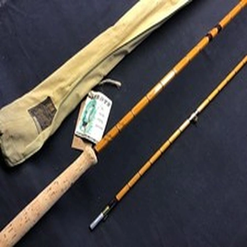 Vintage Hardy “The Wye” 11ft 2 piece Palakona cane Fly Rod and bag