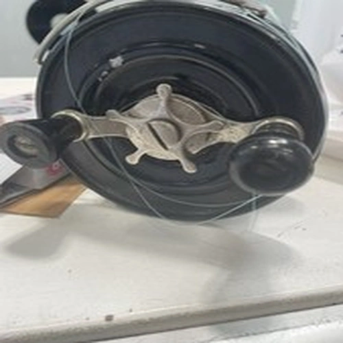 Vintage  S & A - Steelite Side Cast Fishing Reel -  REG NO - 1869 - 