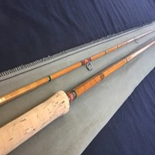 Pezon et Michel “Sport” 10ft Split Cane Spinning Rod c.1965 + bag