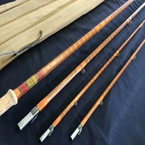 Rare Hardy for Chubbs "Special" 16ft 3pc (+spare tip) hollow cane Salmon Fly Rod