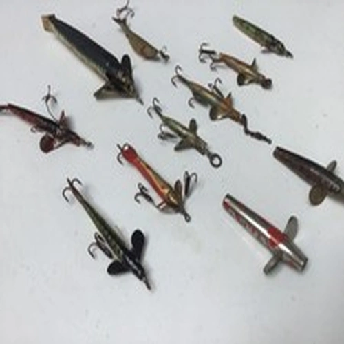 Vintage Percy Wadham Style Pike Lures Devon Minnows Salmon Trout Fishing Lure Lo
