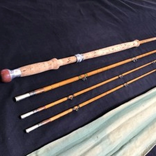 Vintage Hardy LRH Greased Line 13ft Palakona Split Cane Fly Rod 1958 H16129