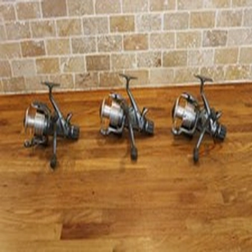 3 SHIMANO 10000 XTE AERO SUPER BAITRUNNER REELS CARP SET UP FISHING REEL