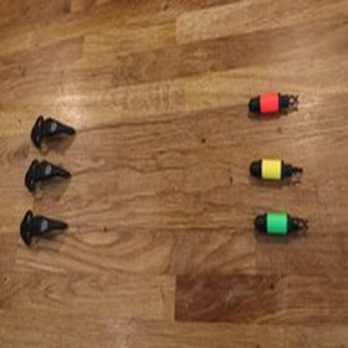 3 OLD SCHOOL FOX SPECIALIST HANGER BOBBINS CARP SET UP FISHING SWINGER