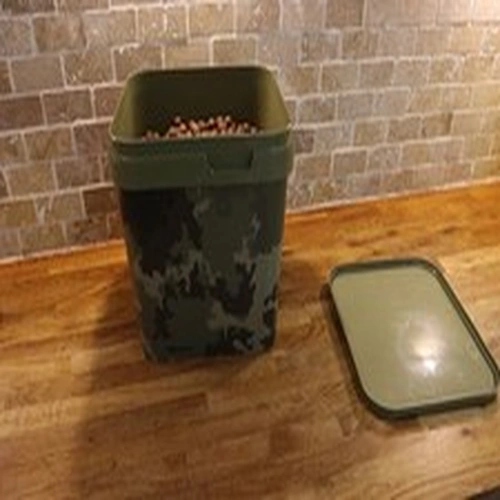 KORDA BAIT BUCKET & 9KG 16MM THE KRILL SHELFLIFE BOILIES  CARP SET UP JOB BAIT