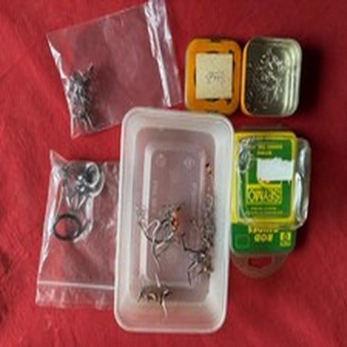 80 Mixed Fishing Rod Eyes . Rod Builder , Rod Repair , Pack of Seymo Guides.