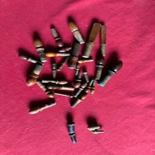 Job Lot of 30 Mixed Old Fishing Rod  Ferrule Plugs . Rod Builder , Rod Repair ,