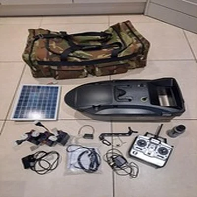 Lake Reaper Carp Bait Boat - Black With Loads Of Extras