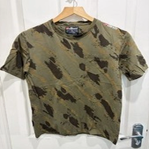 Men’s Diem Angling Fishing Camouflage T-Shirt Top Size Small RRP £17.99
