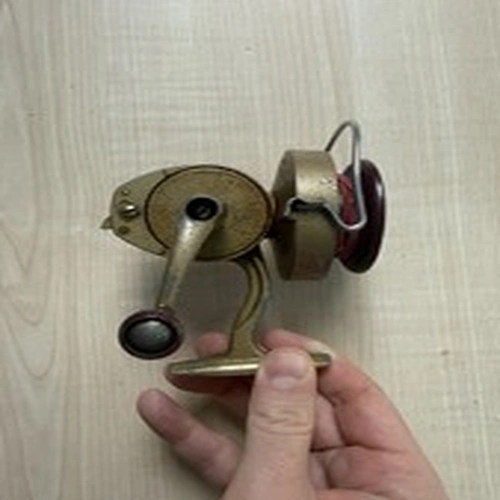 Vintage K.P. Morritt Fishing Reel Made in England All Metal Classic Spinning Ree