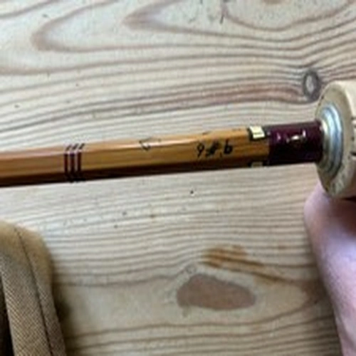 Vintage J S Sharpe The Scottie 9ft #6 split cane fly fishing rod