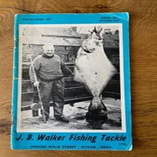 J B Walker 1971 Fishing Tackle Catalogue
