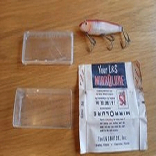 Vintage boxed L & S bait company USA Mirrolure Fishing Lure plug 52 M26