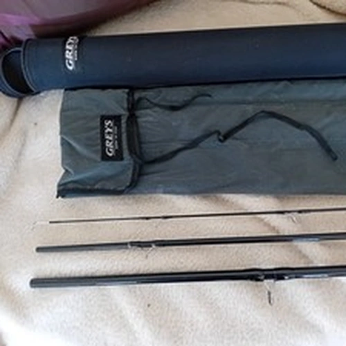 Grey's GRXi 13ft 8/9w salmon fly rod with original cloth cover and hard case