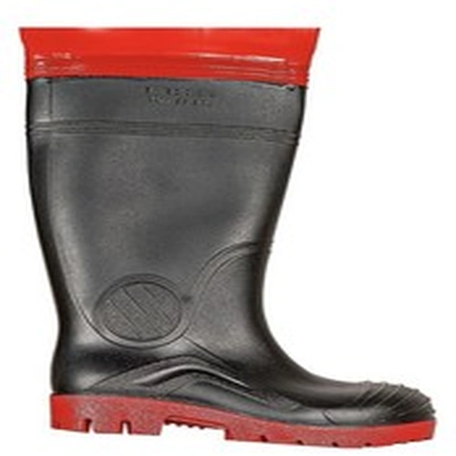 PROS STRONG Chest Waders Boots, Size 7/41, Red