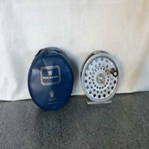 HARDY MARQUIS No 7 FLY FISHING REEL WITH CASE.