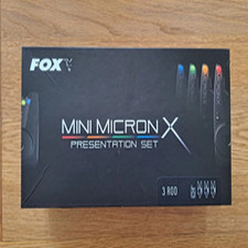 Fox Mini Micron X 3 Rod Presentation Set & Extras