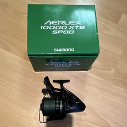 Shimano Aerlex 10000 XTB Spod Carp Fishing Reel Black Large Capacity 10000 Size