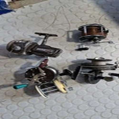old fishing reels