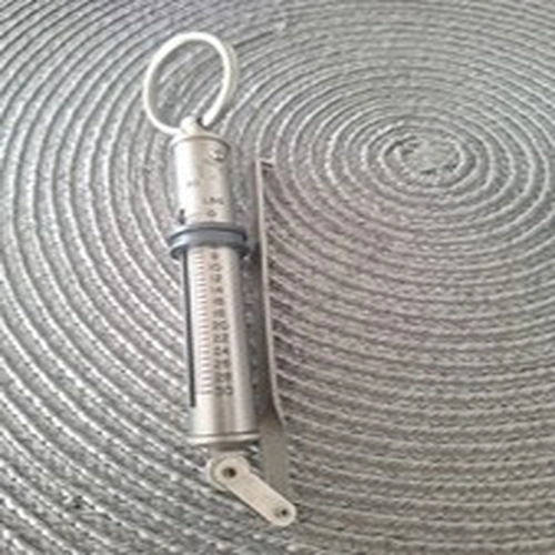 Vintage Fishing Scale,stainless Steel Up To 30 Pounds In Nice Used Condition
