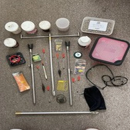 Used Carp Fishing Tackle And Bait Bundle