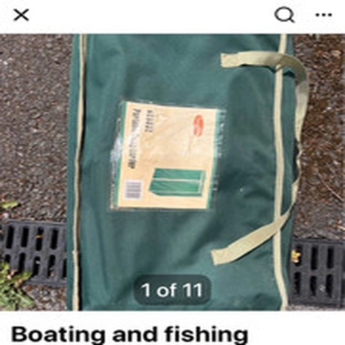 Sundridge K8302 Portable Carpup Carrier Green Nylon Carry Bag w/ Handle