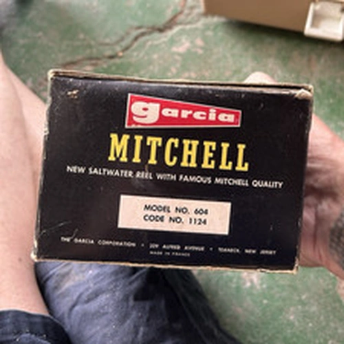 Garcia Mitchell 602 Saltwater Fishing Reel Made in France Beige
