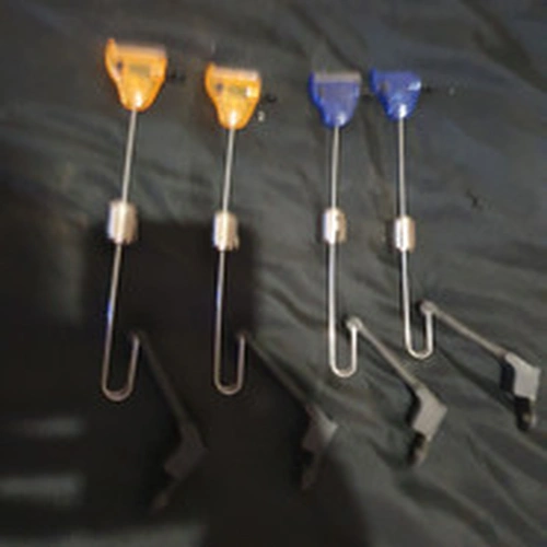 4x fox swing Fishing Bite Indicators Hangers Blue & Orange