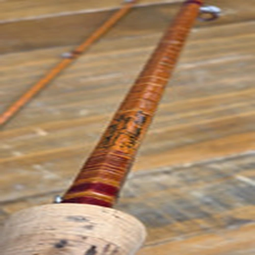 VINTAGE W.H. NORRIS SPLIT CANE GRATHAM WATER I R A AMBLER 10.5FT FLY ROD 2 PIECE