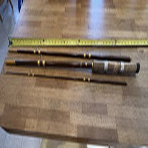 Vintage W.B. Clarke Composite 2.9m-9.5ft 3Pc - Fishing Rod & Bag - VGC