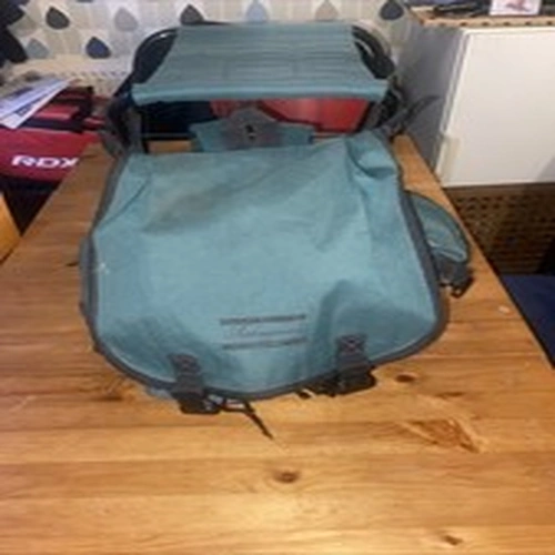 Fishing Tackle Stool with Backpack Seat Bag Camping Hiking Rucksack Chair
