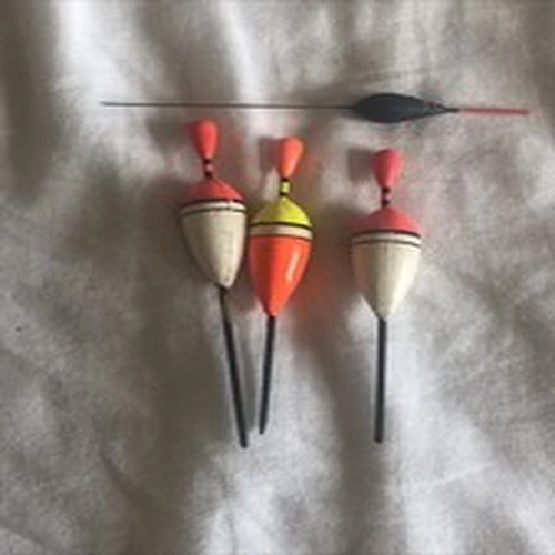 Vintage Balsa Floats X4