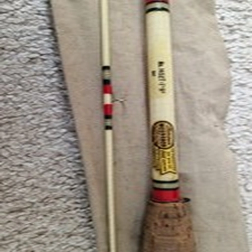 Vintage Shakespeare Wonderod Fly Fishing Rod 7'9 EAF fibreglass fishing 1950s