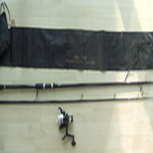 12 foot 2 piece topic carp rod 2.75 T C with new mat Hayes bait run lined reel