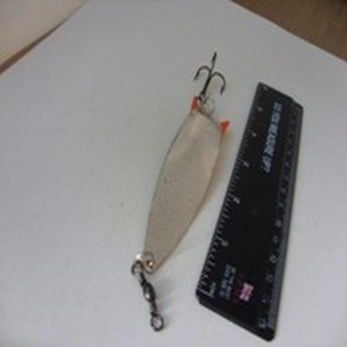 Vintage fishing tackle, s/g Abu Sweden Toby Salmo lure, Salmon Pike Sea Trout