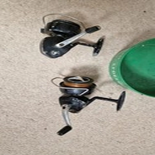 Black Prince 1970's Fishing Reels x2. Made in England in EFGEECO Box