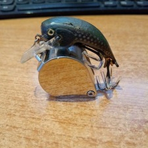 Vintage Rublex Flopy Fishing Lure Grey