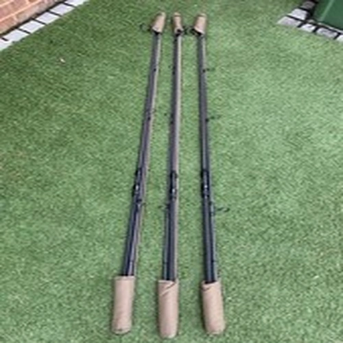 3 X WOLF X3K  12 Foot 3.50 Lb Tc Carp Fishing Rods 